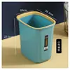 Papelera de baño estilo nórdico papelera pequeña y grande papelera de papel para baño cocina dormitorio papelera de almacenamiento estilo nórdico