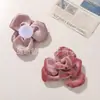 Otoño e Invierno Terciopelo Retro Estéreo Rosa Corsage DIY Zapatos de Vestir Tocado de Flor Ropa Accesorios de Ropa Accesorios