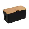 Suministrado Directamente por el Fabricante, Caja de Plástico para Almacenamiento de Cables, Caja para Cables de Regleta, Caja Organizadora de Cables, Caja de Almacenamiento para Cables de Datos y Tomas