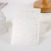 Pegatinas para uñas character Fu japonés de Año Nuevo manualidad dorada pegatinas de uñas impermeables calcomanías decorativas joyería Patrón dorado