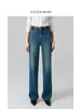 Jeans Básico/Cintura Alta Skinny de Perna Reta para Mulheres, Estilo Casual Versátil para o Trabalho, Novo Modelo Primavera 2026, Efeito Emagrecedor