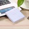 Personalizado de fábrica Coreia do Sul criativo nota pegajosa papel de cor branca linha de impressão a cores livro Novo papel nota atacado