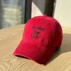 Gorra de Béisbol Suave de Alta Calidad con Bordado de Letras para Mujeres con Circunferencia de Cabeza Grande, Unisex, Versátil, Sombrero de Sol Adelgazante, Moderno