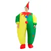 Disfraz Inflable de Payaso de Halloween para Adulto, Disfraz de Personaje de Dibujos Animados, Accesorios para Actuación en Fiesta Navideña, Cosplay