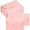 Sobre de Tarjeta de Felicitación Papel de Carta Amor Creativo Papel Kraft Estilo Ins Retro Papel Perlado Romántico Carta de Amor Invitación Carta Negocios