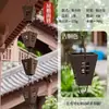 Cadena de Lluvia para Villa de Aleación de Aluminio Cadena Guía de Agua para Aleros de Templo Japonés Cadena de Lluvia para Patio de Casa de Huéspedes Cadena de Drenaje Circular para Bajante
