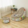 Bolsa de Feijão Inflável Cama Inflável Aveludada Sofá de Ar Conveniente Almofada Sala de Estar Intervalo do Almoço Cadeira de Descanso Combinação de Sofá