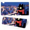 Tapete de Mouse Grande Gato Preto Desenho Animado Transfronteiriço Borda Espessada Atacado Escritório Aprendizagem Jogo Mesa Mat Personalizado e Personalizado