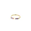 Venta transfronteriza plata S925 piedra verde temperamento europeo y americano moda simple retro personalidad geométrico anillo de pareja japonés y coreano