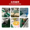 Máquina dispensadora automática de adhesivo termofusible de doble cabezal para líneas de producción, dispensado automático de adhesivo con sensor, equipo de transporte en línea, máquina encoladora de cajas