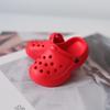 Zapatos con agujero pequeño adornos colgantes para zapatos ropa zapatos bolsa juguete para mascotas zapatos bb accesorios de dibujos animados zapatos mini lindos diy