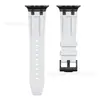 Pulseira para Apple Watch é Adequada para Pulseira de Relógio Applewatch, Pulseira de Relógio de Borracha Fluorada FKM, Pulseira de Pulso Tecida para Iwatchs12