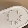 Pulsera Retro de Perlas Francesa para Mujer Diseño de Nicho Sensación de Alta Gama Pulsera Temperamento Animado Alto Valor Estético Accesorio Estilo Lujo Ligero