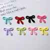 Accesorios de Plástico al por Mayor Accesorios para Manualidades Materiales Hechos a Mano Pinzas para el Cabello Decoraciones para Zapatos Materiales Base Pegamento en Crema Moños Pequeños de Colores