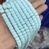 Novos fabricantes fornecem diretamente contas naturais de Jade Sintético 6*8mm Maçã contas redondas contas soltas acessórios para pulseira colar DIY