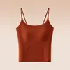 Camisola simple de cuello redondo, chaleco térmico para mujer con copas de sujetador incorporadas, no necesita sujetador, transpirable, cómodo y favorecedor para la figura, ropa interior térmica