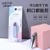 Mini Cortaúñas Lmltop con Borde Inclinado Acero Inoxidable Cortador de Uñas Paquete Individual Herramienta de Belleza para Manicura C0180