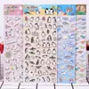 Pinguino Mini Tiburón Oceánico Tit Dinosaurio Animales Tridimensionales Rompecabezas de Pegatinas para Niños Pegatina Decorativa Hecha a Mano Recompensa