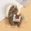 Tela de Algodón y Lino para Año Nuevo Broche de Caballo Colgante para Bolso Decoración de Accesorios para el Cabello Accesorios para Ropa Infantil Accesorios