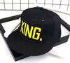 Gorra de béisbol KING para hombre otoño e invierno Nuevo QUEEN Sombrero de ocio para exteriores suministro transfronterizo T651