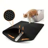 Tapete para Caixa de Areia de Gato Eva Espessado de Camada Dupla, Lavável, Anti-respingo, Caixa de Areia para Gato, Acessórios para Gato
