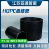 Ventas directas del fabricante de Jiangsu de tubería de enrollamiento reforzada de HDPE tipo A tubería de arcilla estructural de enrollamiento de polietileno de alta densidad