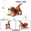 Modelos de Animales Realistas: Doberman, Golden Retriever, Perro de Peluche, Husky, Collie - Adornos para Coche y Juguetes para Niños