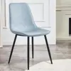 Cadeira de jantar Encosto Casa Luz Luxo Negociação Restaurante Mesa Banquinho Simples Moderno Criativo Metal Cadeira de Couro Nórdico