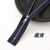 No. 3 Cremalleras Cortas Metálicas Cerradas con Dientes Plateados, Material de Aleación de Titanio Oro Blanco, Cremallera Cerrada para Bolsos Hechos a Mano y Bolsos Pequeños
