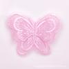 Accesorios Flor de Mariposa Bordada Multicolor de Doble Capa Accesorios para Joyería Hechos a Mano DIY Accesorios para Fotografía de Bodas Funda para Teléfono Móvil Accesorios para Ropa