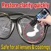 La pasta pulidora KineShineX para reparación de rayones en gafas elimina los rayones en las lentes y los armazones de las gafas, restaurando la claridad