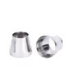 Accesorios para Tuberías 316L Codo Reductor para Suministro de Agua, Accesorios de Acero Inoxidable Pulido, Conectores Soldados 304 Grado Sanitario, Varios Tamaños para Tuberías de Agua