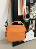 Xiaozhong Bolsa Transversal Leve Cor Sólida Pequena Quadrada Nova Bolsa de Ombro Estilo Japonês Estudante Grande Capacidade Bolsa para Celular de Commuter Tendência