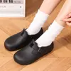 Bota de Chuva Feminina Birkenstock Branca Moda Duas Vias Uso Externo Super Macia Casal Solado Macio Antiderrapante Impermeável Sapatos Curtos Cano Baixo Super
