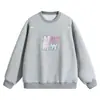 Sudadera retro americana de cuello redondo para hombre, marca de tendencia nueva otoño e invierno 2026, top pullover casual holgado y versátil para hombre
