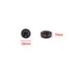 Directo de fábrica 18MM Redondo Accesorios de plástico Termómetro 100MM Suministros para exteriores Termómetro multifuncional