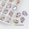 Dongzhou Cristal 8x12 Gota d'Água Pedrarias para Nail Art Super Brilhantes Coloridas Formato de Pera Corte de Alta Qualidade DIY Decorações para Unhas de Boneca