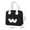 Bolsa de Almoço Portátil, Bolsa de Almoço Moderna para o Trabalho, Bolsa Térmica Espessa com Folha de Alumínio, Design Expressivo da Moda para Crianças e Meninas