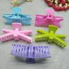 Pinza para el pelo con forma de palabra de arroz, pinza para el pelo de plástico resistente a caídas, pinza para coleta de adulto, pinza para el pelo en espiral, pinza grande
