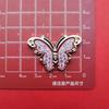 Color Chanel estilo mariposa letra marca melocotón corazón oso DIY accesorios de plástico horquilla para el pelo carcasa de teléfono móvil pegatina decorativa