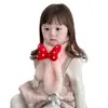 Bufanda de Invierno para Niños Nueva de Felpa Linda Engrosada Cálida Cruzada Protector de Cuello a Prueba de Viento para Bebés al Aire Libre