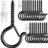 Gancho Tipo Q con Hebilla Elástica, Cabeza de Gancho Anticaída, Tornillo para Madera, Gancho de Lámpara de Signo de Interrogación, Gancho de Ojo de Oveja Hecho en Fábrica