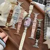 Correa de reloj retro de cuero con patrón de estrellas 3D, compatible con Apple Watch Series 12, 11 y 10