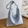 Bolso de hombro plisado con estampado de estrellas estilo coreano para mujer, bolso tote versátil casual de gran capacidad, bolso cruzado moderno y sencillo