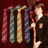 Harry Potter DK Corbata Masculina Hogwarts Serpiente Patio Alrededores Golpeado a Mano Gryphindor Slytherin Corbata JK Femenina