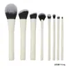 Set de Pinceles de Maquillaje, Pincel para Iluminador, Pincel para Rubor, Pincel para Polvos Sueltos, Pincel Individual para Contorno, Herramientas de Belleza Empaquetadas Individualmente, Transfronterizo