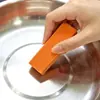 Borracha de limpeza para remover manchas de água, ferramenta de limpeza de cozinha multifuncional, borracha de limpeza de torneira de aço inoxidável para casa