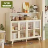 Aparador simple mueble de pared mueble de almacenamiento mueble de almacenamiento doméstico cocina almacenamiento vitrina mueble para platos armario armario para té