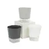 Maceta Absorbente de Agua Automática para Flores Perezosas Venta de Liquidación Plástico Resina Simple Imitación Cerámica Maceta para Plantas Verdes para Suculentas Maceta Hidropónica de Interior