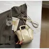 Bolsa Cesta de Verduras de Mano de Alta Gama para Mujer, Nueva Moda Casual 2026, Bolso de Hombro Versátil Estilo Coreano, Bolso Cruzado
